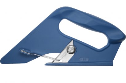 Lemmet schuifmes blauw