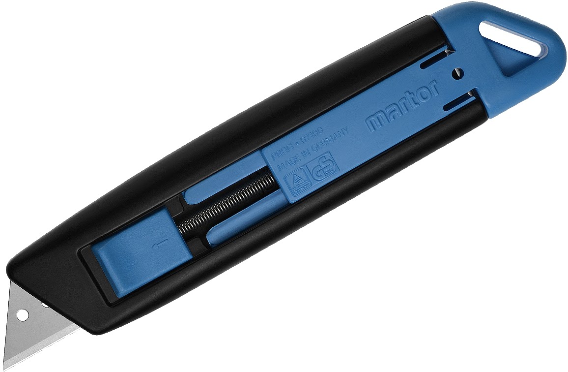 Veiligheidsmes Martor Secunorm Mizar trapezium 15mm zwart