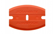 Scraperite afgerond schraapmes oranje